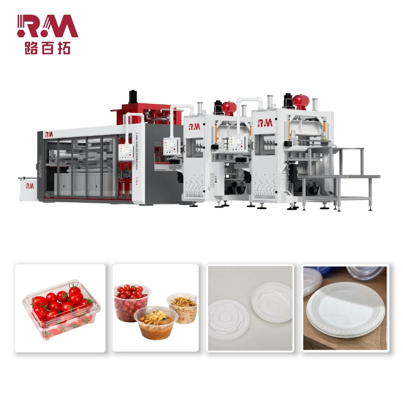 Thermoforming Machine for Disposable Plastic Coffee Cup Lids