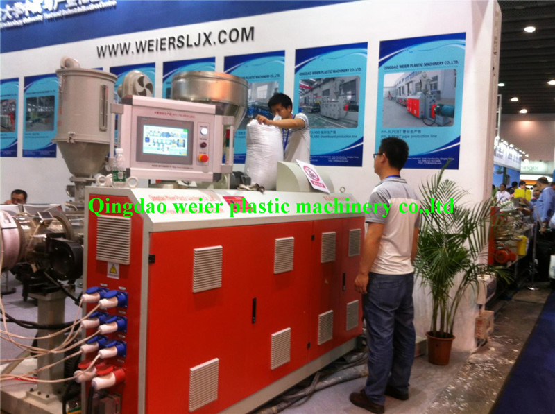 Wood Plastic Composite WPC PE Decking Co-Extrusion Machine