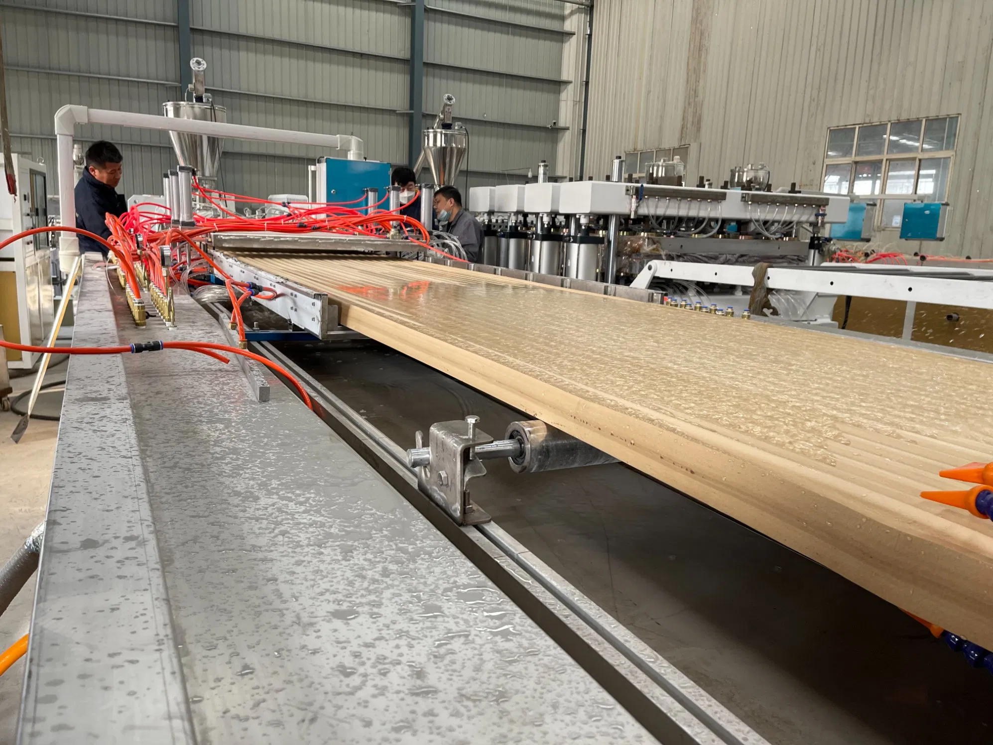 WPC PVC Plastic Door Panel Extrusion Window Frame Architrave Making Machine