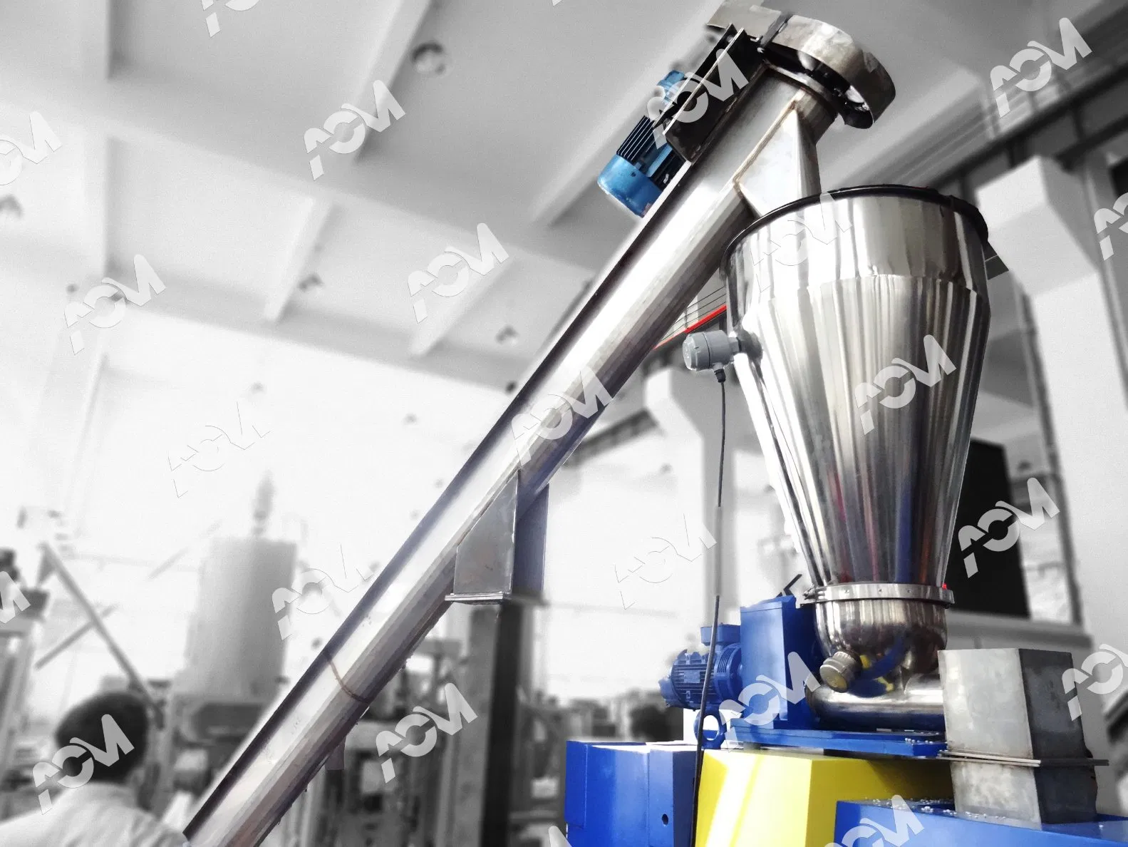 2021 China Acm High Quality Plastic Granules Single Screw Compounding Pelletizer Machine