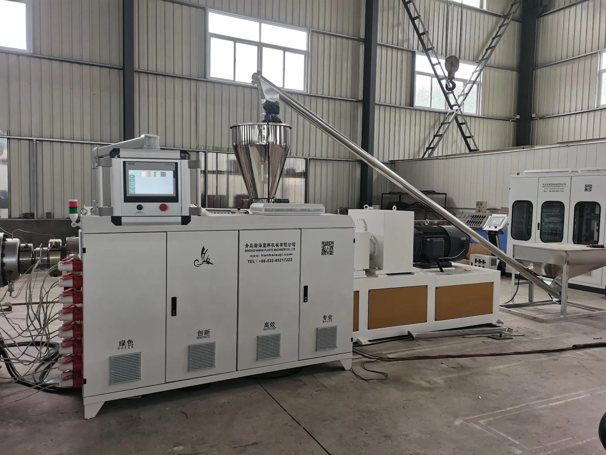 PVC Plastic Marble Sheet Artifical Stone Decorative Panel Extruder Machine Line