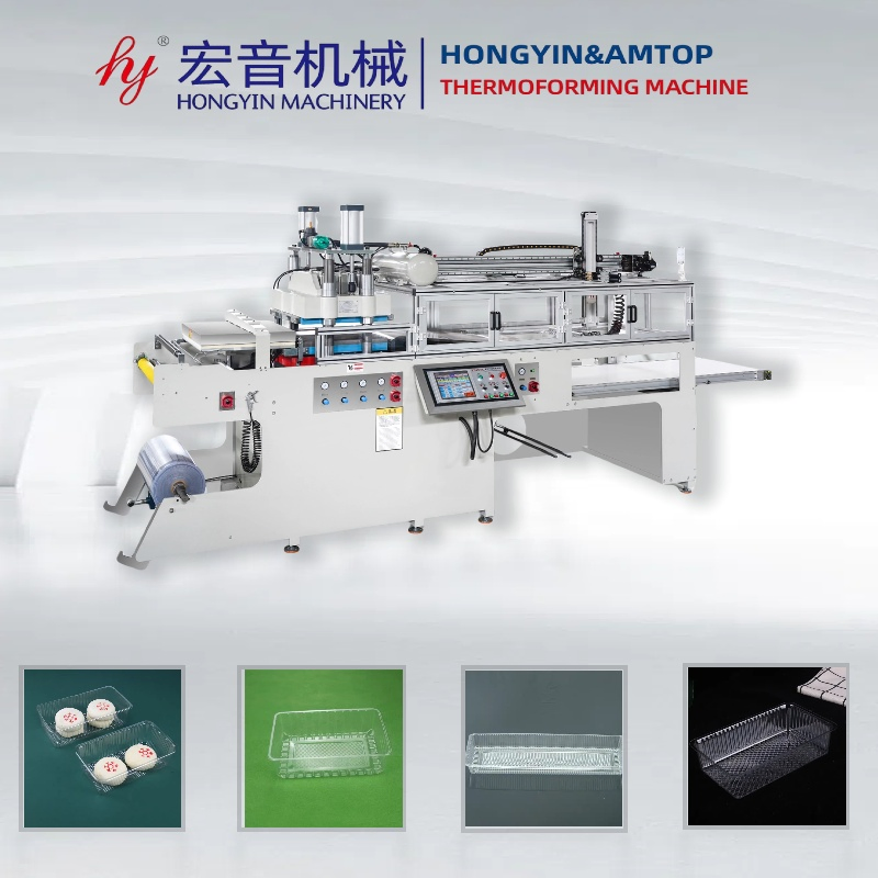 Fully Automatic Plastic OPS/Pet Plastic Thermoforming Machine