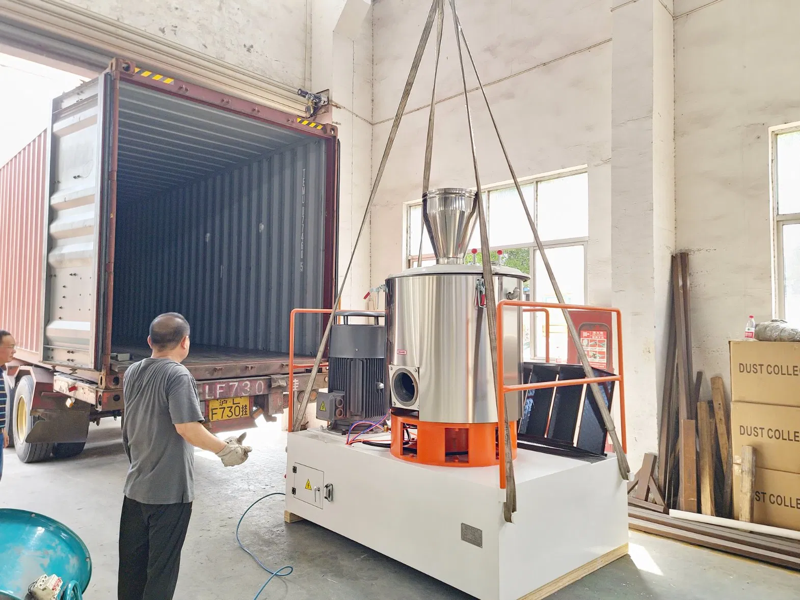 Plastic Blender, Horizontal/ Vertical Heating/Cooling PVC/UPVC/CPVC Powder Resin PE/PP Raw Material Mixer/Hot and Cold Mixing Machine Manufacturing