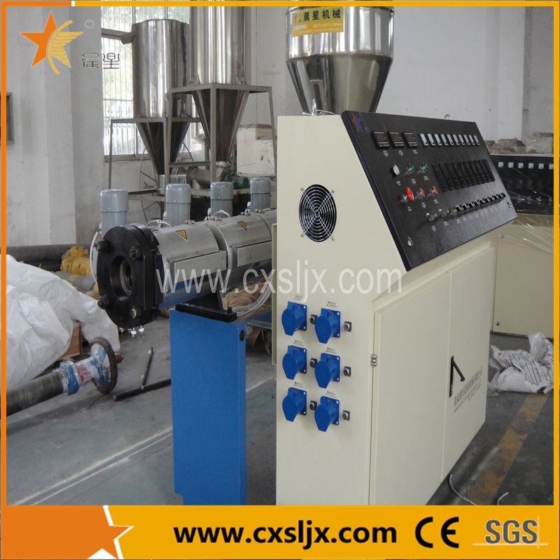 Plastic Machine HDPE/PP/PPR/PC/PVC Profile Single Screw Extruder