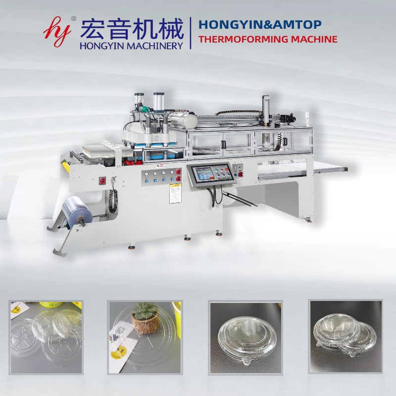 Fully Automatic Plastic OPS/Pet Plastic Thermoforming Machine