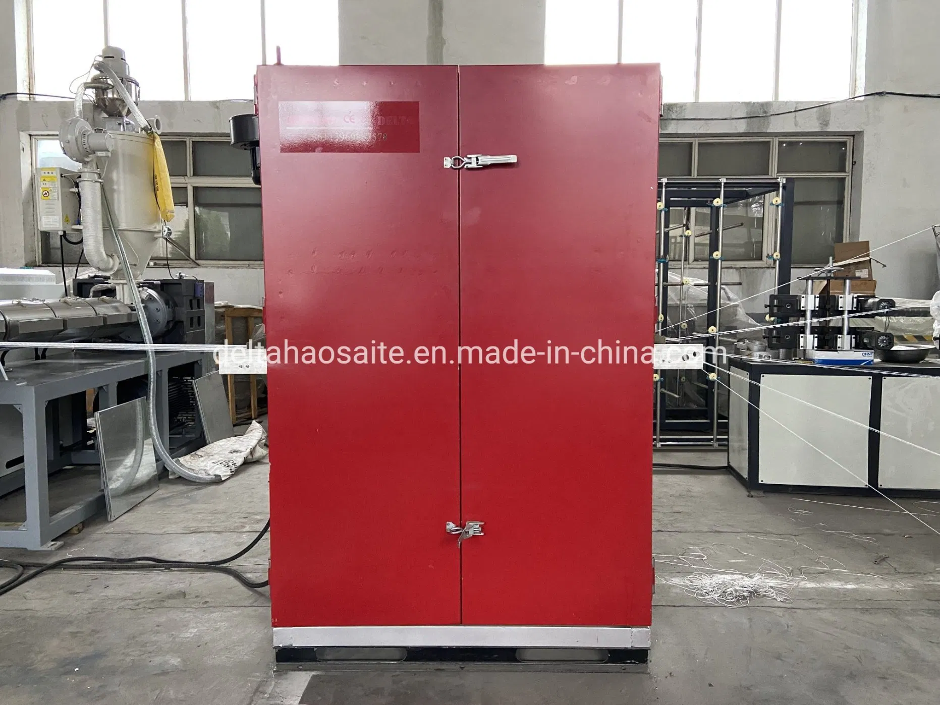 Fiber and Plastic Compounding Packing Belt Polyester Fiber Yarn Cord Making Machine