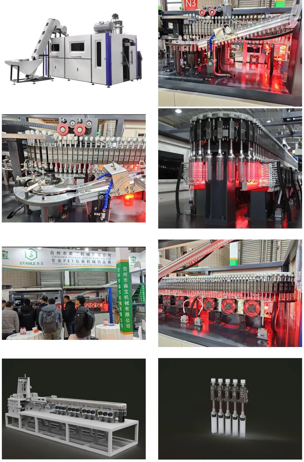 Linear Blow Molding Machine