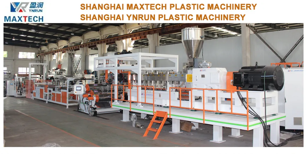 Plastic RPET Sheet Extruder
