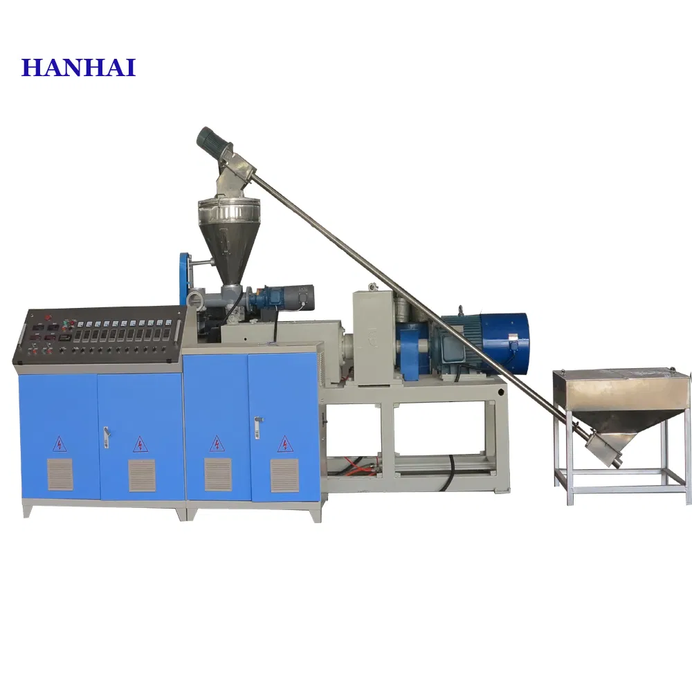 Twin Screw Plastic Compounding Plastic PVC Trunking Window and Door Extruder Machine