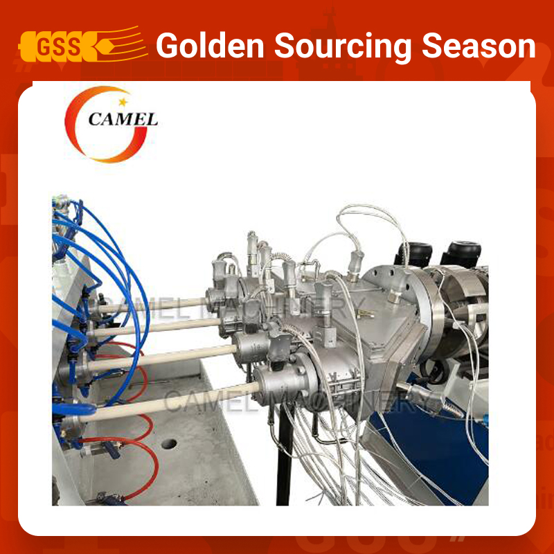 16-32mm Four Cavity Plastic Electric Pipe Extruding PVC Pipe Making Machine