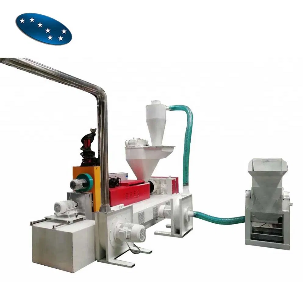 PP PE Plastic Film Compounding Pelletizing Machine