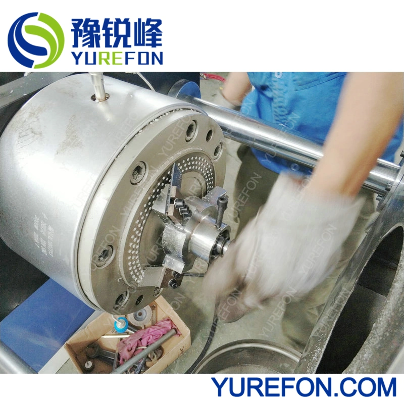 Factory Prices Plastic Compounding Hot Cutting PVC Granules Pellets Extruder Making Machines