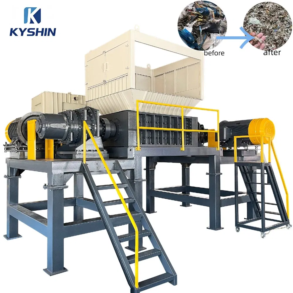 Plastic and Polythene Recycling Plant Full Automatic Plastic Crusher for PP Woven Bag Washing Machine