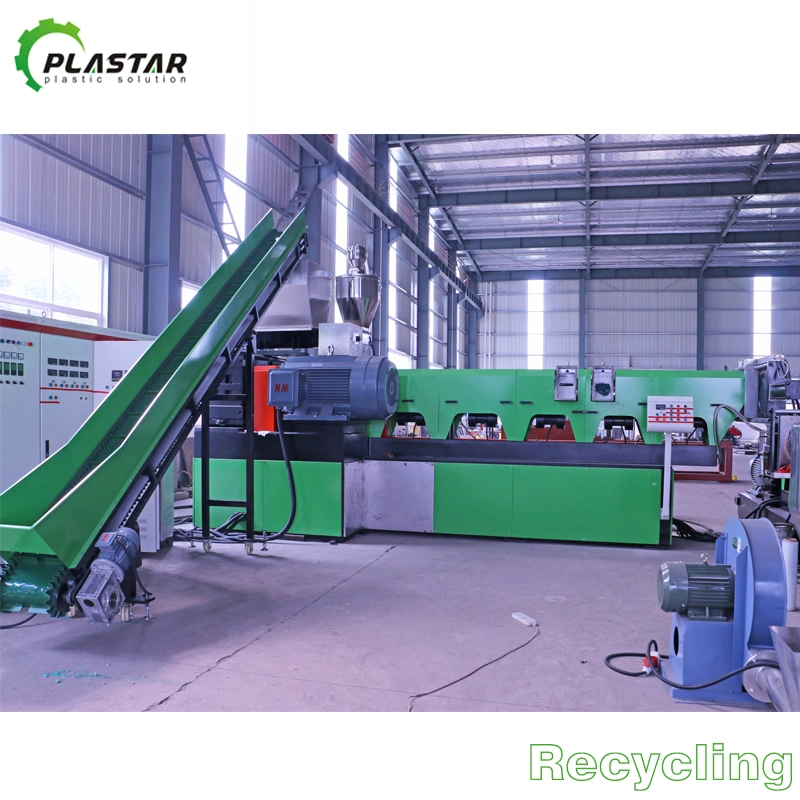Pet/PP/PE/Agricultural Film/Woven Bag/Nylon/Bottle Flakes/ Pipes Shredder Crusher Washing Machine Plastic Recycling Machine Granulator Pelletizing Machine
