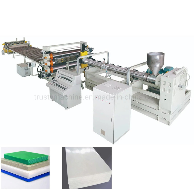 Quality Plastic PP / PE Single Layer Sheet Extrusion Production Machine Line Price