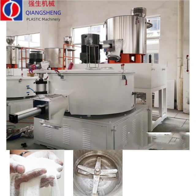 Plastic Blender, Horizontal/ Vertical Heating/Cooling PVC/UPVC/CPVC Powder Resin PE/PP Raw Material Mixer/Hot and Cold Mixing Machine Manufacturing