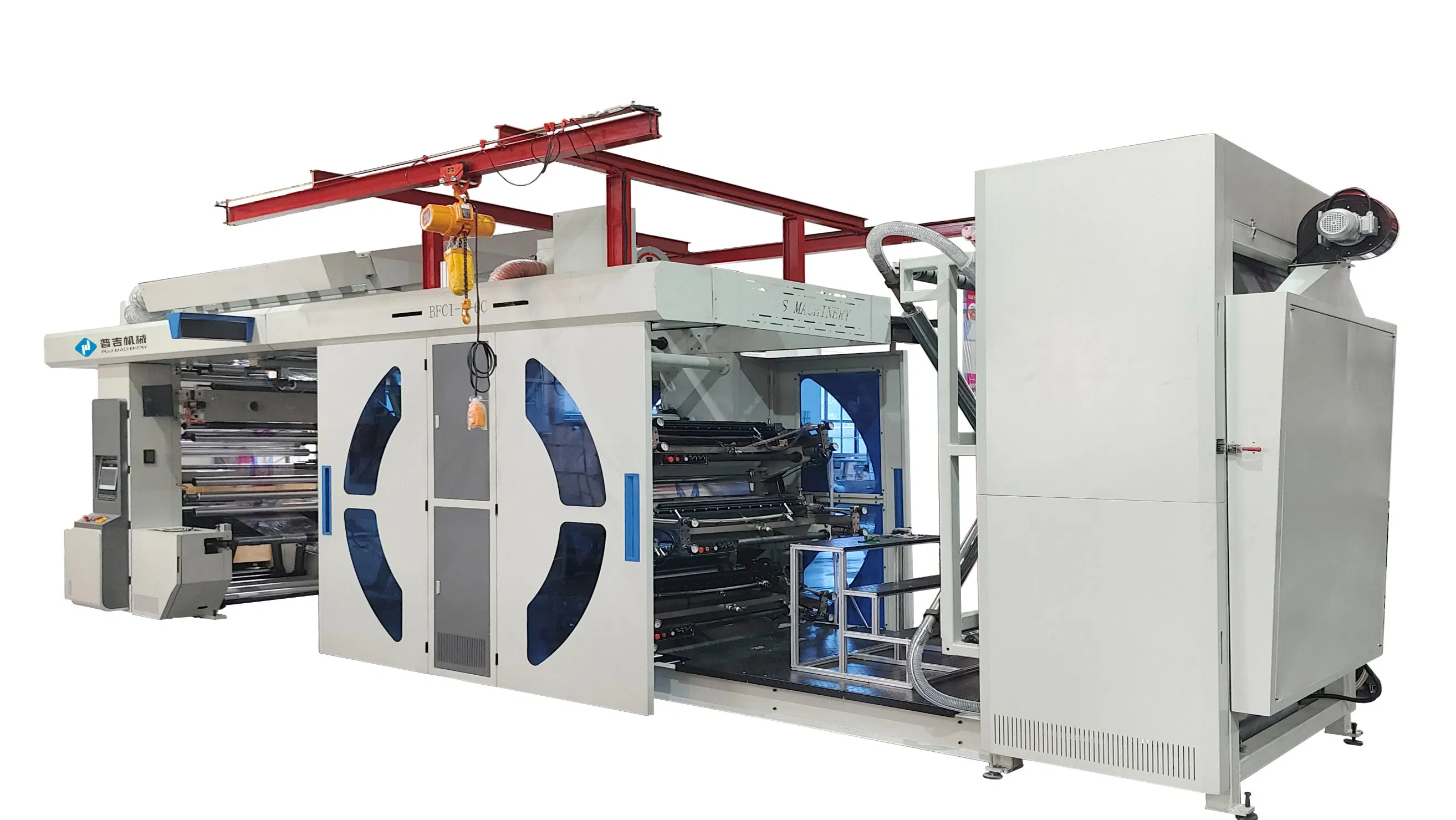 4 6 8 Color Automatic Plastic Film/Paper Cup/Non-Woven Fabric/PP Woven/Aluminum Foil Roll Ci Flexographic/Flexo/Flexography Printing Machine