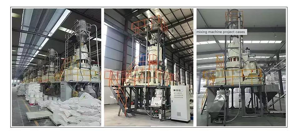 Plastic High Speed Hot Heating Cooling WPC PVC Powder Resin Raw Material Mixer Machine for Spc Flooring Production Line Mixing Machine