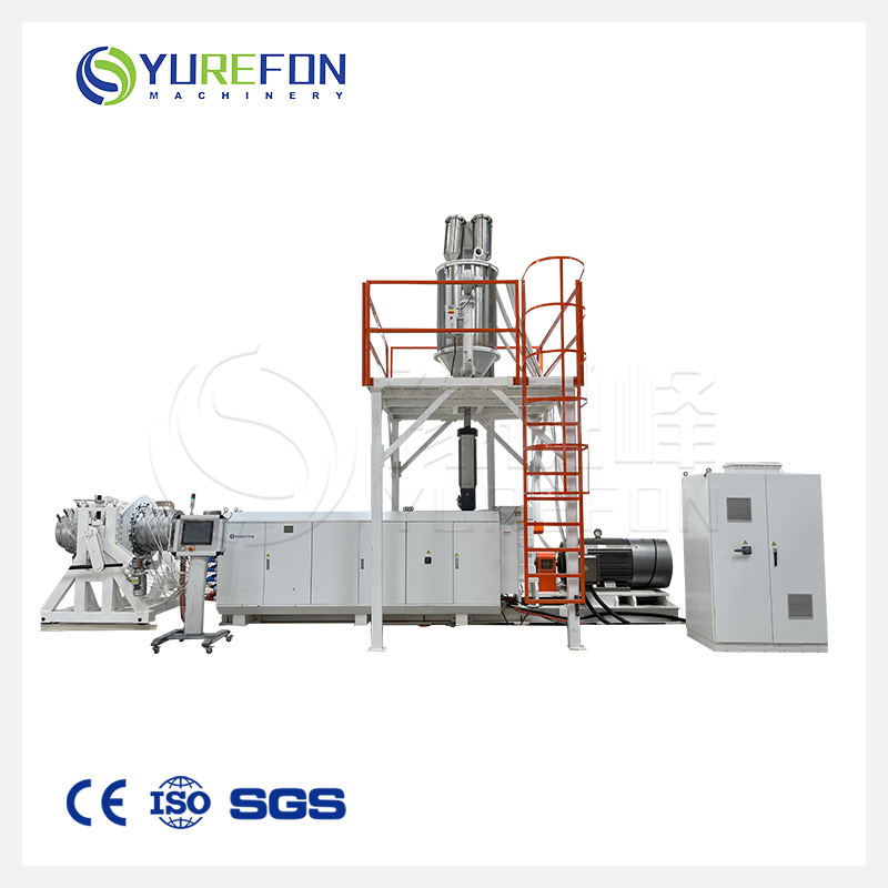 Coil Polyethylene Pipe PE HDPE LDPE PPR Plastic Water Gas Oil Supply Sewage Hose Pipe Tube Extrusion Production Line Single Screw Extruder Pipe Making Machine