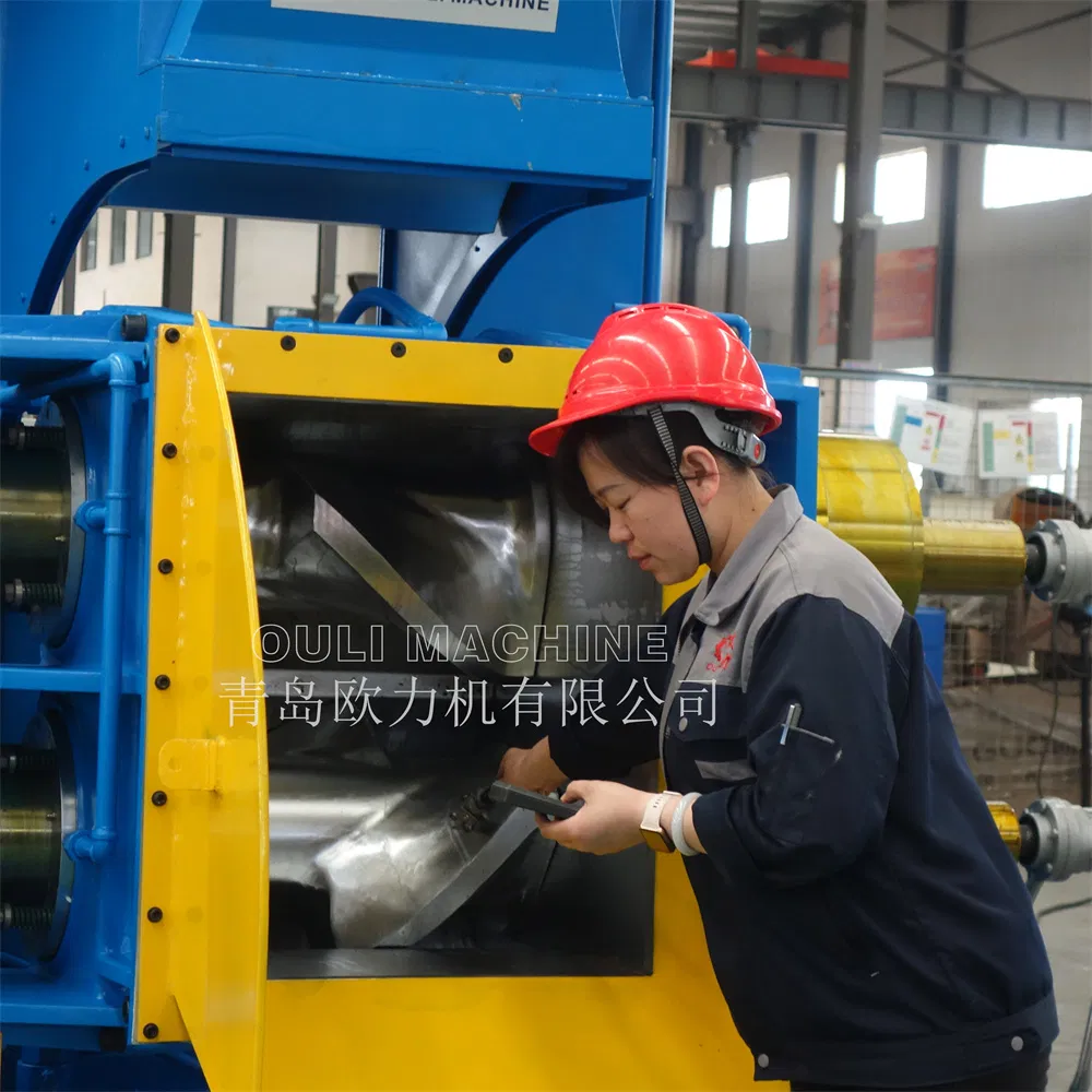 Automatic Industrial Internal Kneader Machine for Rubber / Plastic Mixing