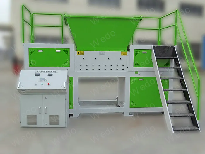 Double Shaft Plastic Shredder Machine