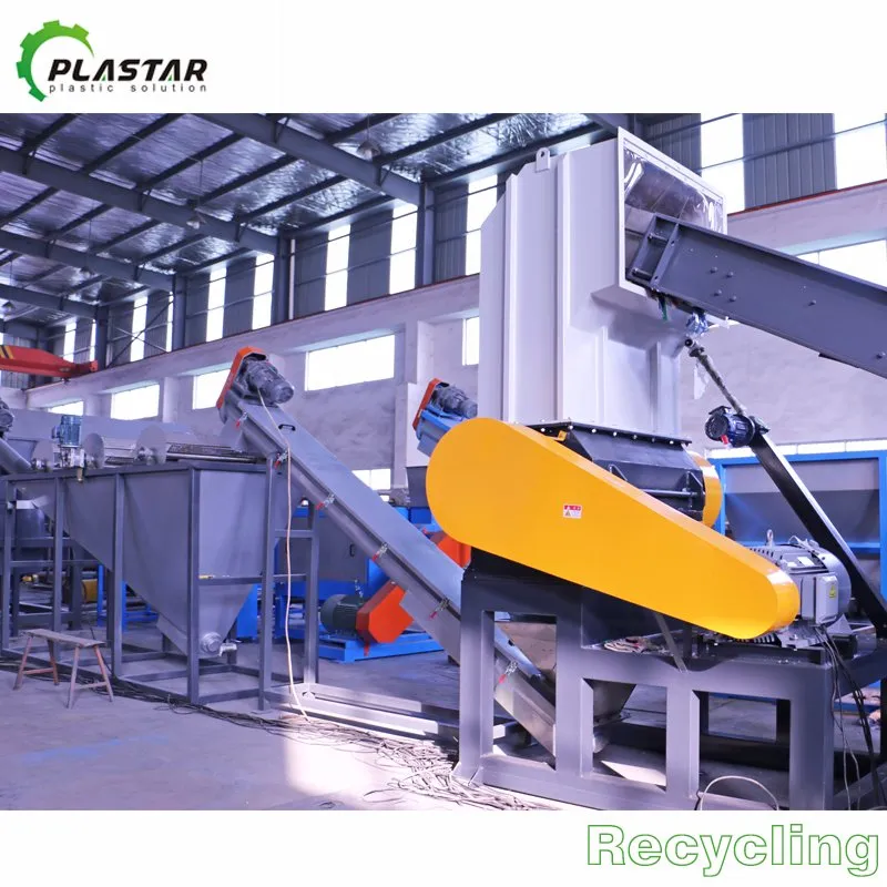 PP PE Bottles Plastic Recycling Machine Production Recycle Washing Line /Plastic Crushing Washing Drying Machines