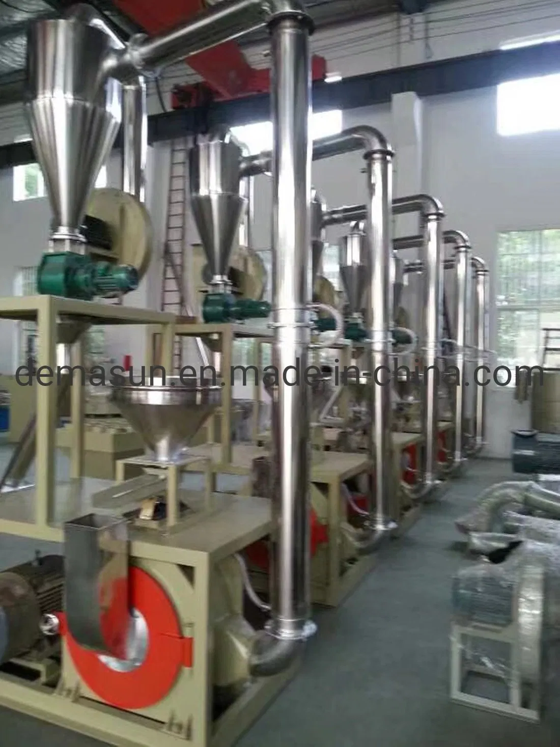 Good Performance Plastic Machine PVC Pulverizer Plastic Powder Milling Machine Pipe Line PVC Recycling Machine PVC Powder Grinding Machine