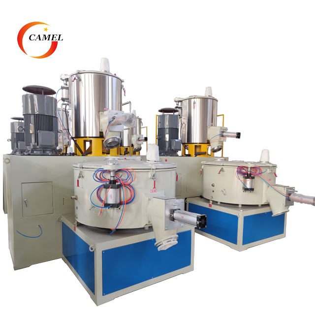 Vertical PVC Resin Compounding Mixer Unit/Plastic Mixing Machine Group