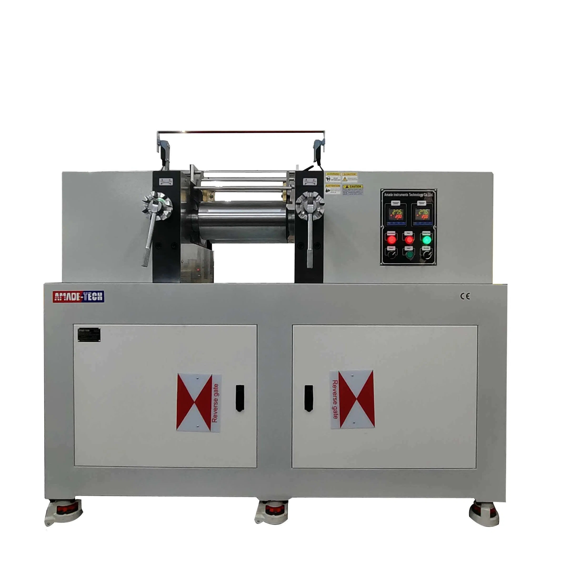 Open Mixing Mill for Plastic Rubber Compounding CE Adjustable Two Roller Machine