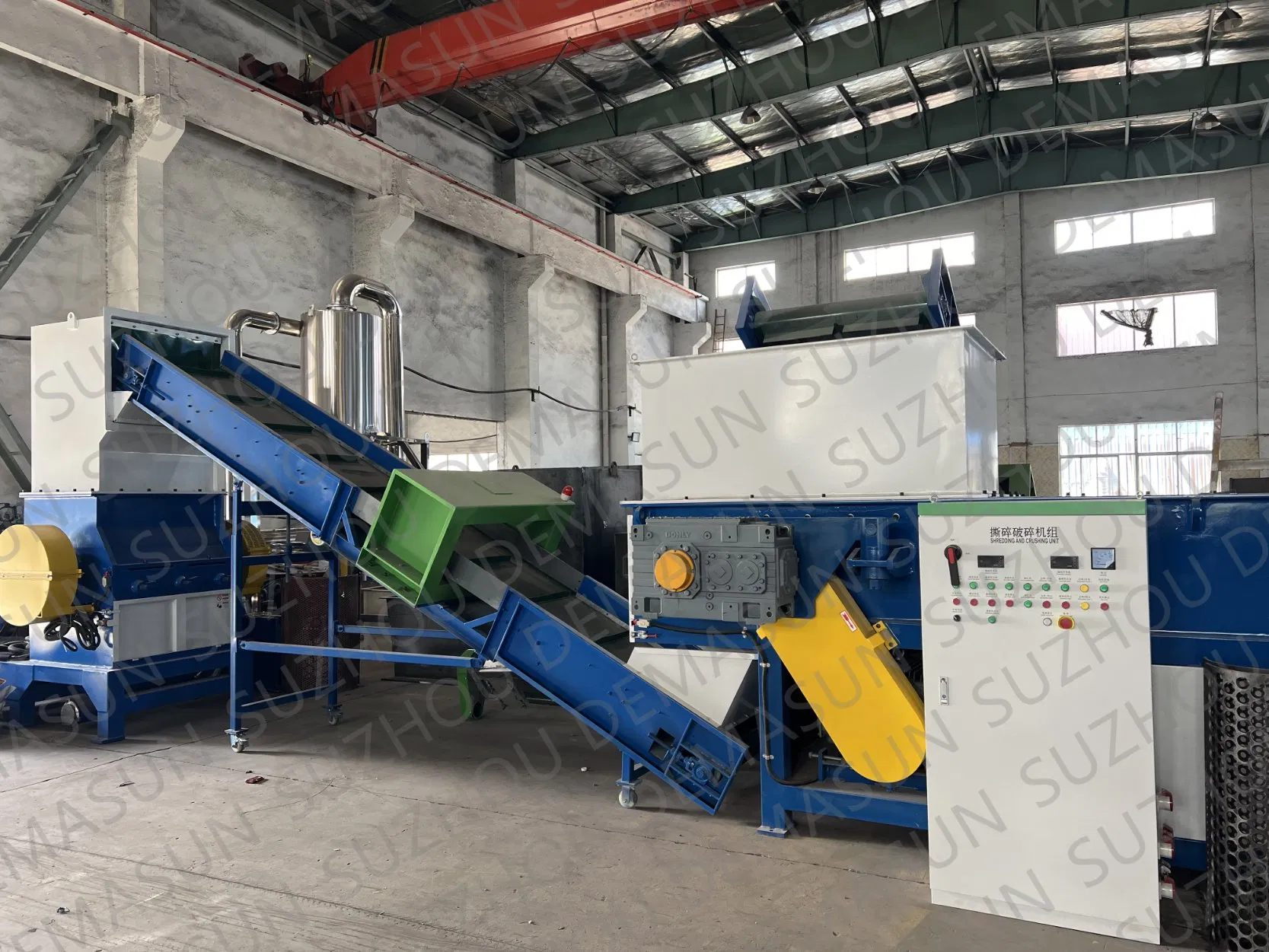 Powerful Crusher Machinery Plastic Pipe Crushing Machine for Construction and Recycling Needs