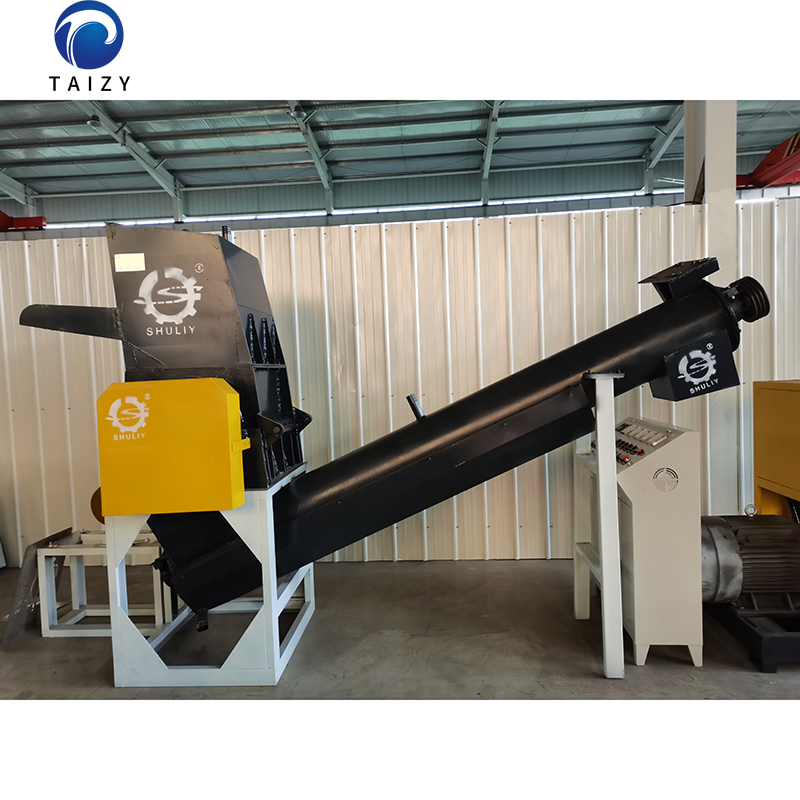 Plastic Bottle Crusher Pet Shredder Crushing Machine