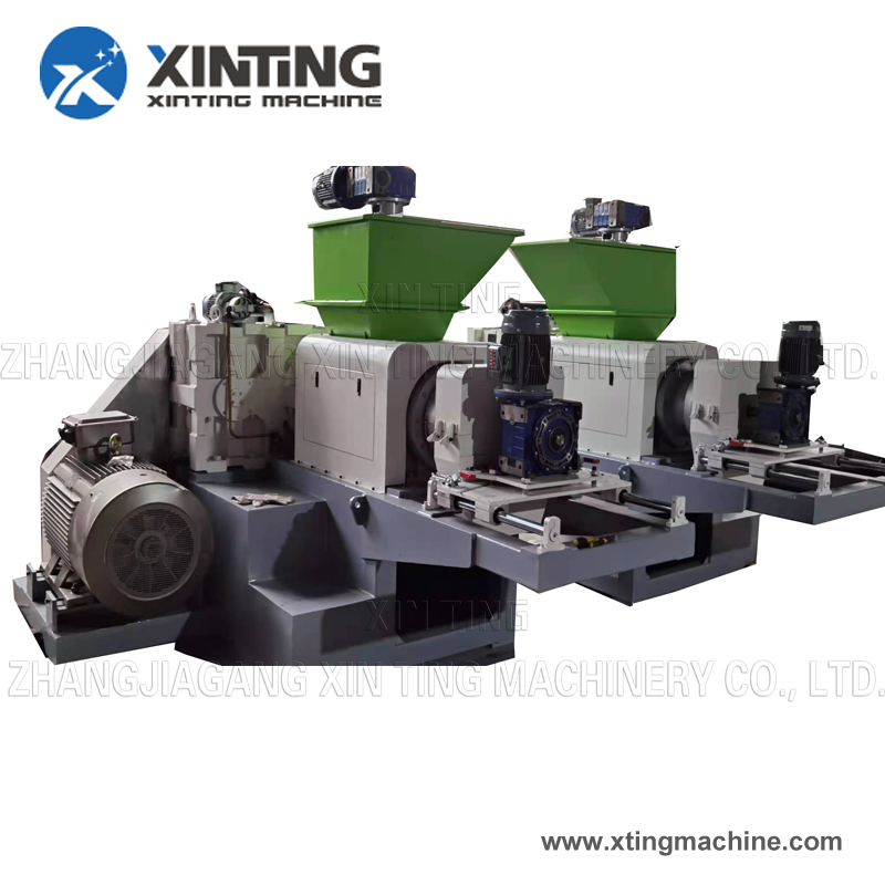 Plastic PP Woven Bags PE Film Squeezing Pelletizing Dewatering Squeezer Machine Drying Machine