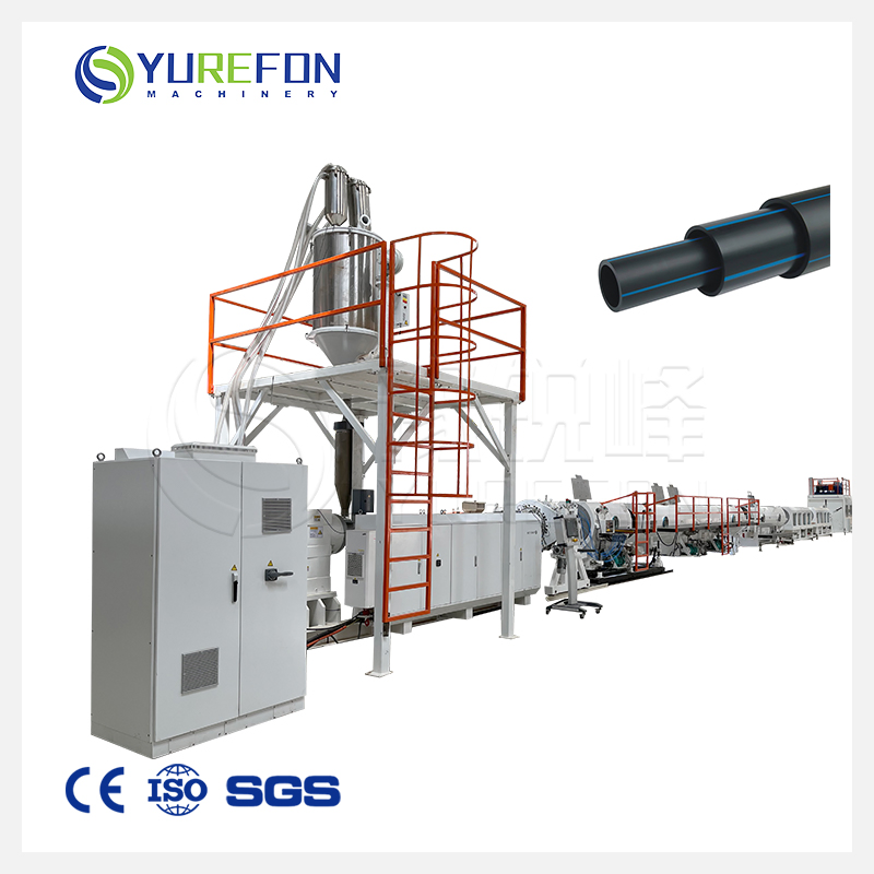 Coil Polyethylene Pipe PE HDPE LDPE PPR Plastic Water Gas Oil Supply Sewage Hose Pipe Tube Extrusion Production Line Single Screw Extruder Pipe Making Machine