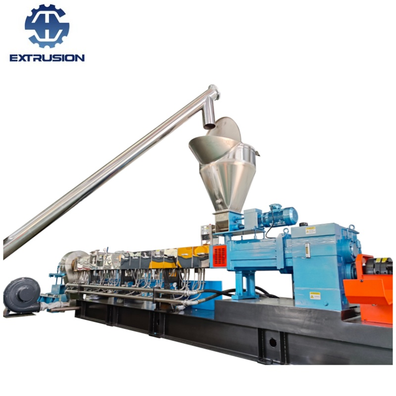 PP PE Plastic Filler Masterbatch Compounding Pelletizer Machine