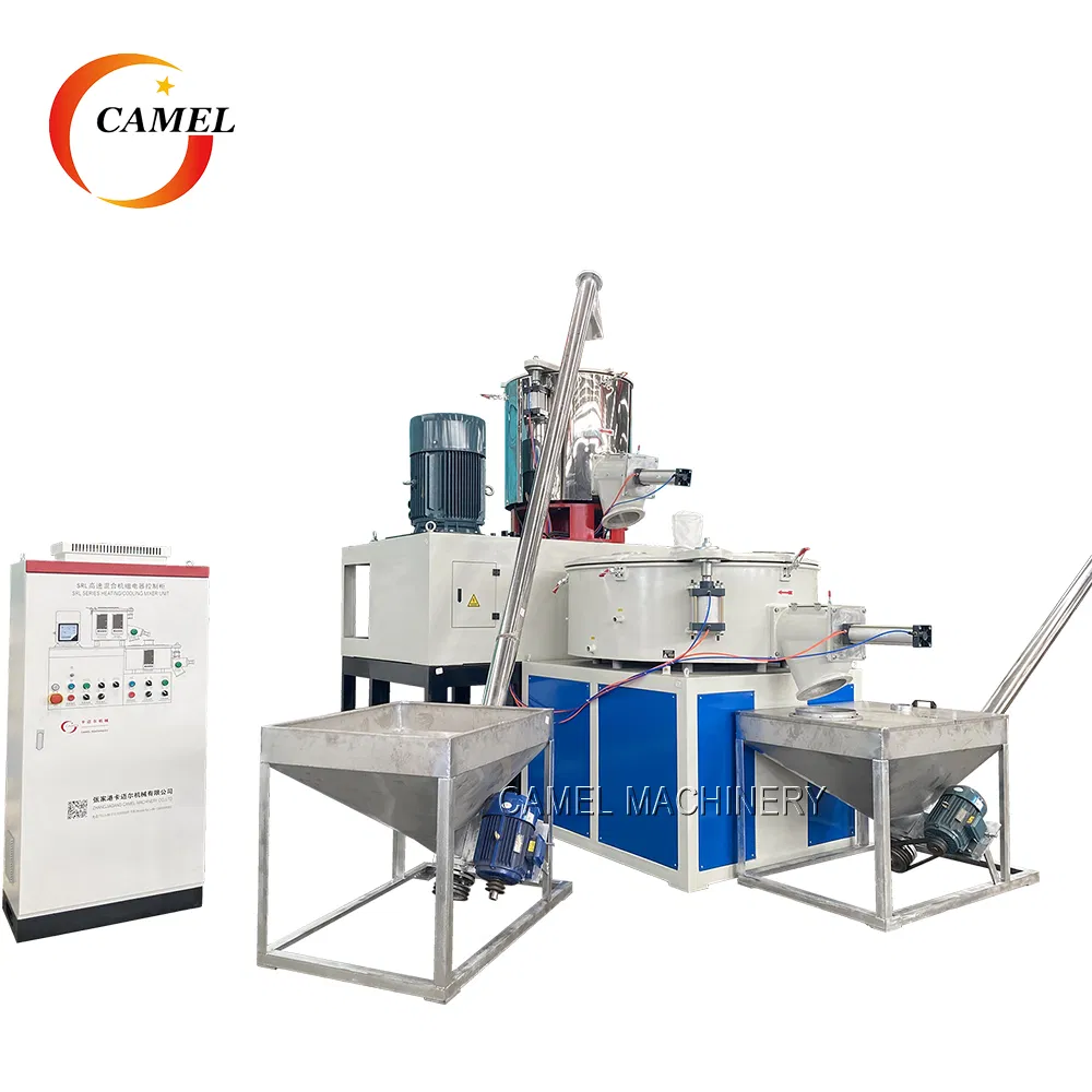 Vertical PVC Resin Compounding Mixer Unit/Plastic Mixing Machine Group