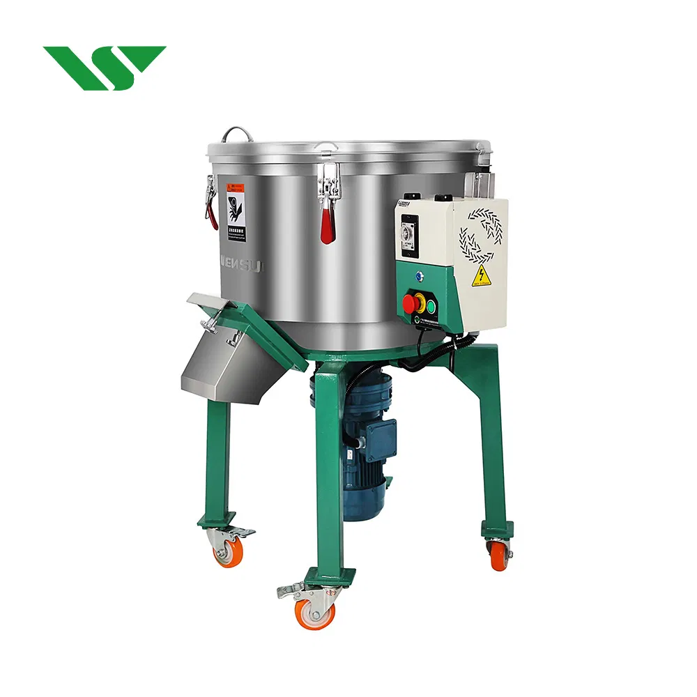 High Quality 200kg 150kg 100kg 50kg Plastic Industrial Mixer Color Mixing Machine Pellet Mixer Color Mixer for Plastics Material