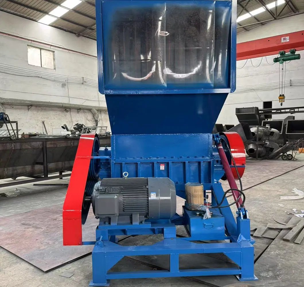 One-Year Warranty Industrial Waste Plastic Jerrycan Bottle Recycling Crushing Shredder Machine