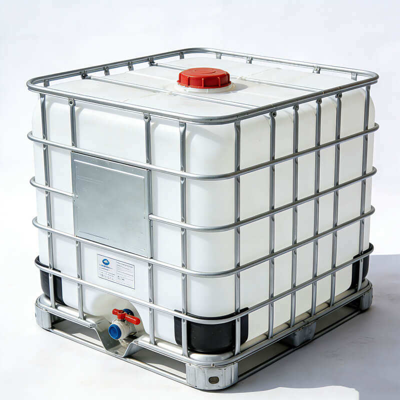 Custom Eco Friendly LLDPE IBC Tote HDPE IBC Water Tank Ton IBC Container Cover Plastic Parts Blow Molding