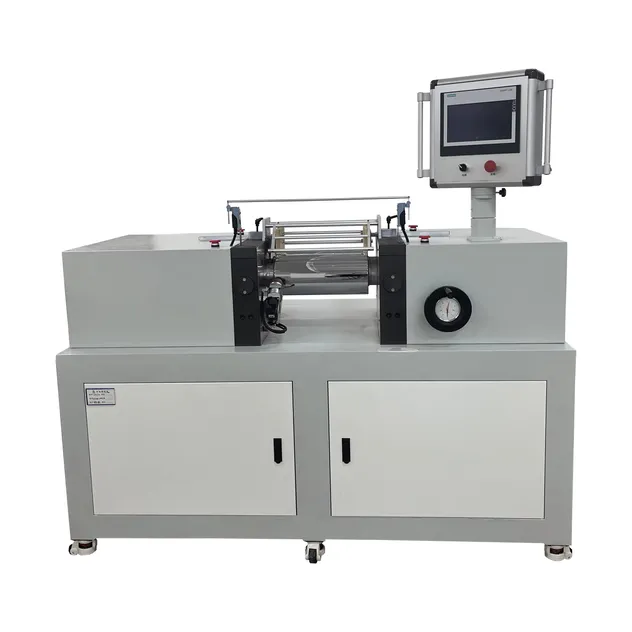 Two Roll Mill Side View