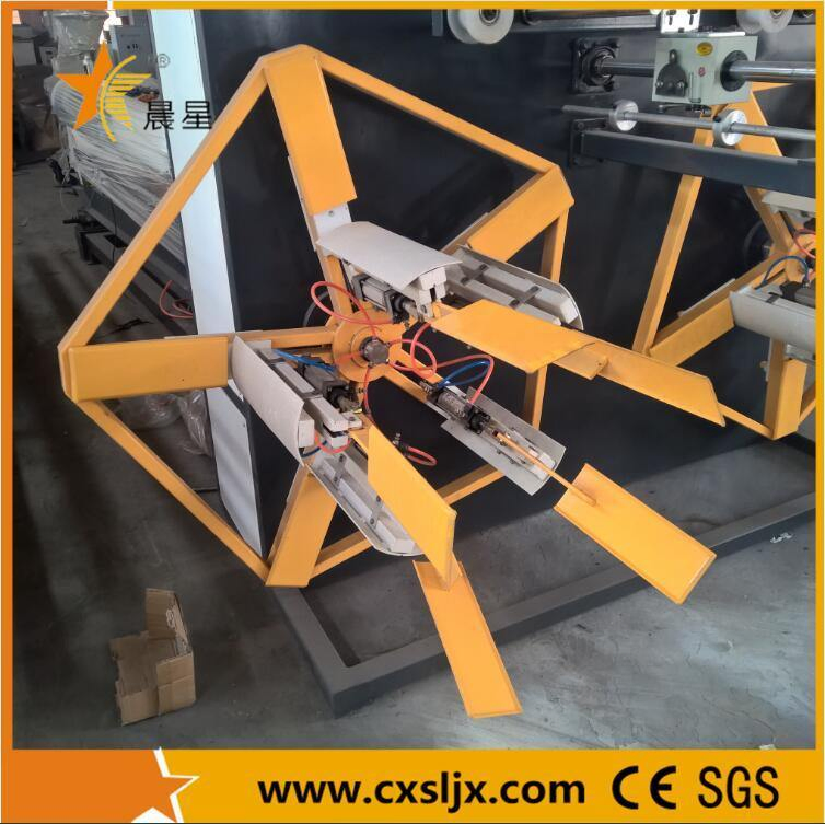 Plastic PVC HDPE LDPE PE Corrugated Pipe Winding Machine