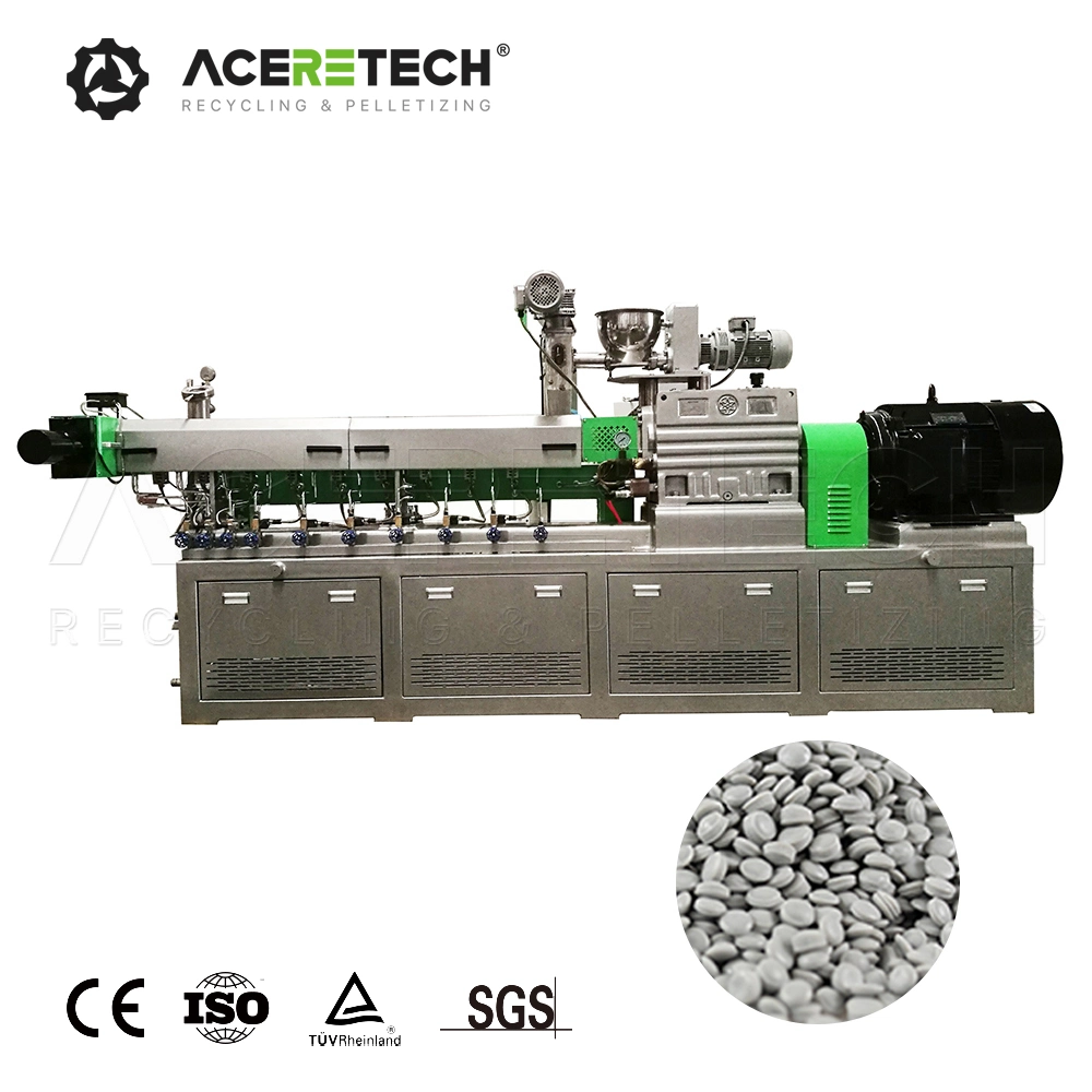 Aceretech Customized PP/PA Compounding Granulator Machine for Plastic Crushed Material Recycling
