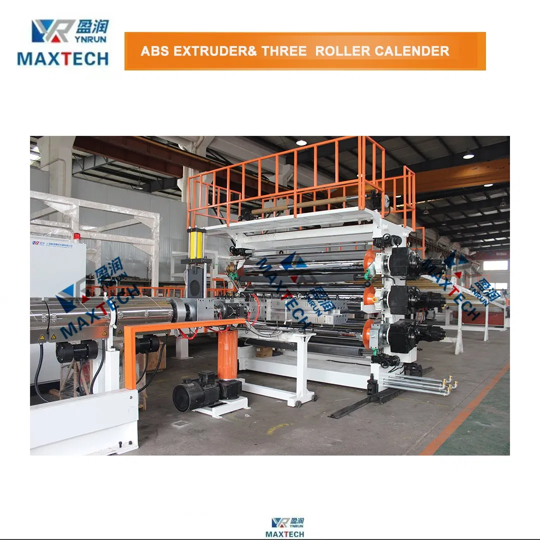 Hot Sale China Plastic Machine of ABS/HIPS Sheet/Plate Film Production Line/Extrusion Line/Extruder with Single Screw for Luggage/Refrigerator