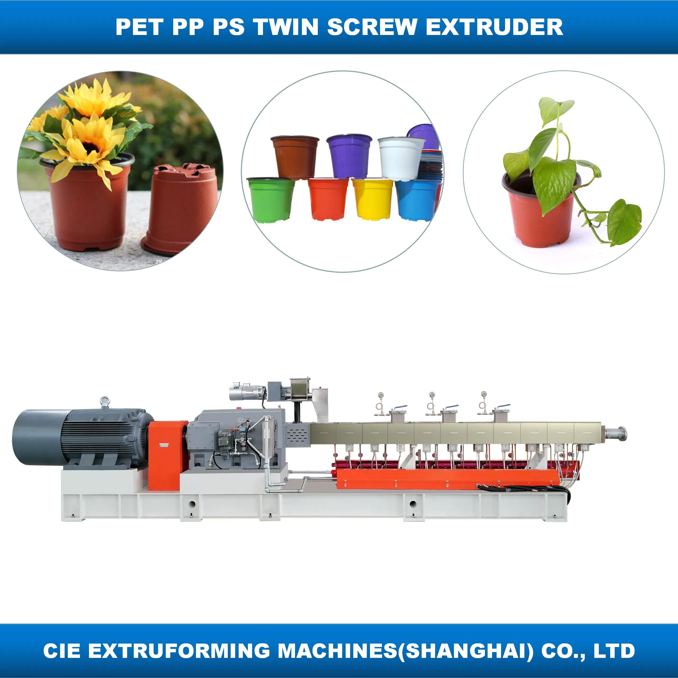 High Precision APET Crystal Dryer System Cpet/PLA Plastic Sheet Extruder for Plastic Products