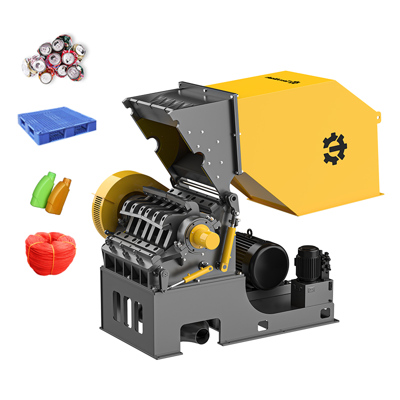 Automatic Recycling Plastic Crusher Machine for Hard Plastic and Aluminum Can