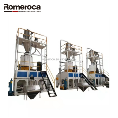Plastic High Speed Hot Heating Cooling WPC PVC Powder Resin Raw Material Mixer Machine for Spc Flooring Production Line Mixing Machine