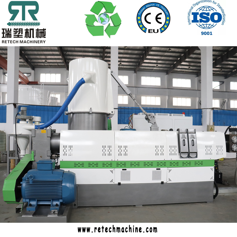 PP PE Film Compactor Compounding Plastic Recycling/Washing Equipment/Line/Pelletizer/Granulator/Pelletizing/Fishing Net Recycling Machine/Granulation Machinery