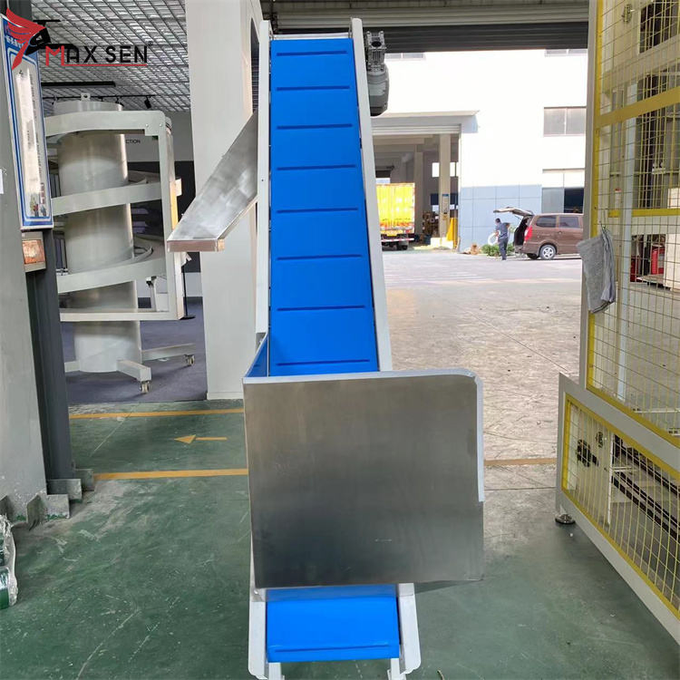 Maxsen High Quality Customized Z Type Conveyor System with PU Belt Food Grade Plastic Material Factory Price
