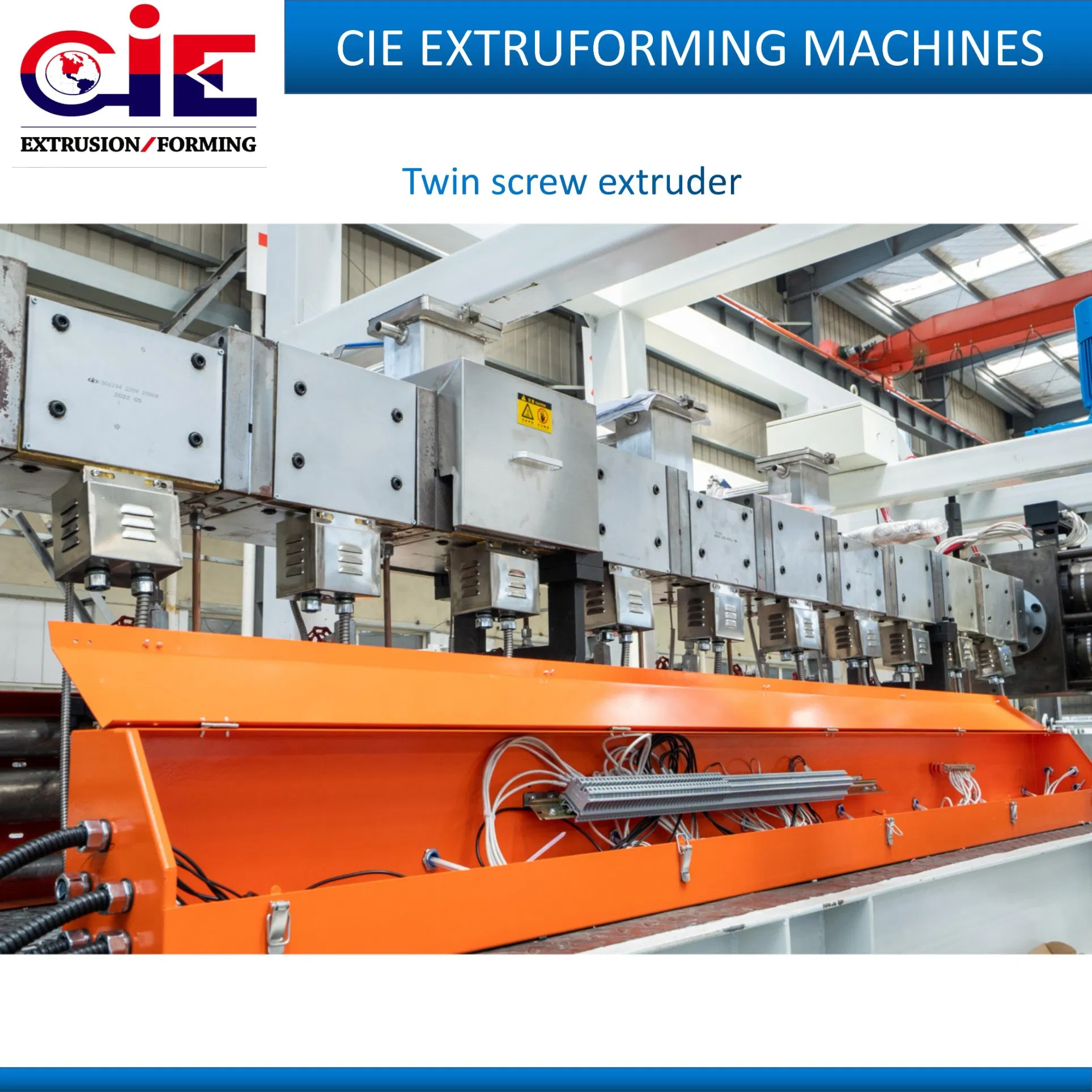 Plastic Sheet Extrusion Machine for Production Roll Sheet for Clear Biodegradable CPET Packaging Box PP Food Container Plastic Machinery