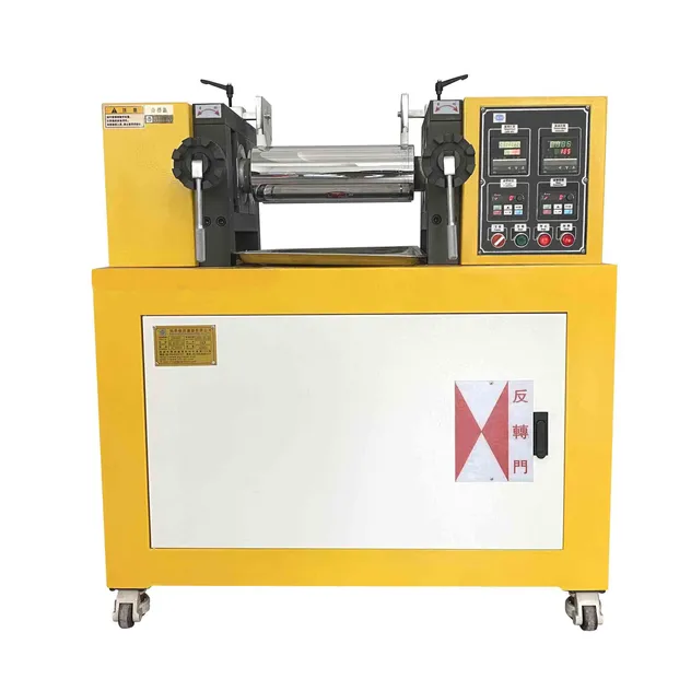 Two Roll Mill Front View