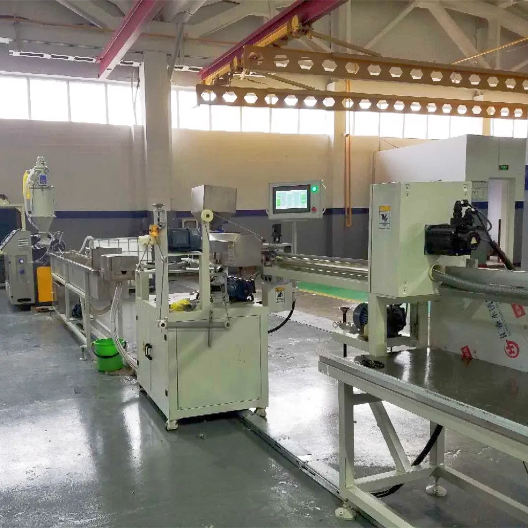 Plastic EVA Spiral Helix Corrugated Flexible Vacuum Dust Cleaner Pipe Extrusion Machinery